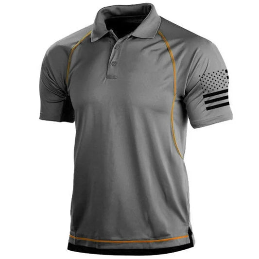 Åndbar Sport T-Shirt til Mænd, Afslappet Snit til Vandreture og Udendørs Aktiviteter 0