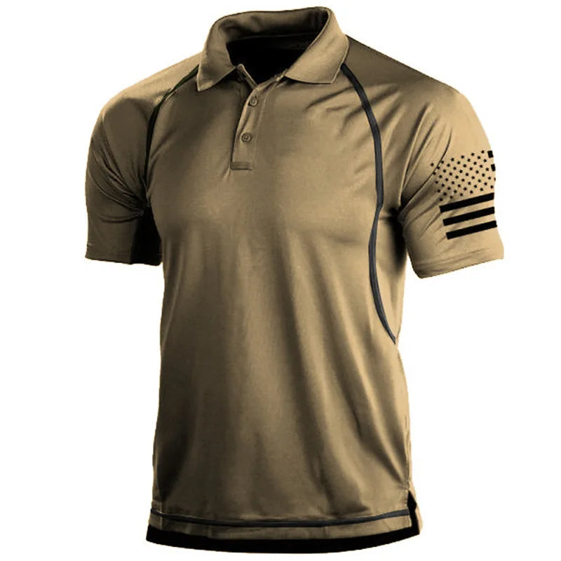 Åndbar Sport T-Shirt til Mænd, Afslappet Snit til Vandreture og Udendørs Aktiviteter 4