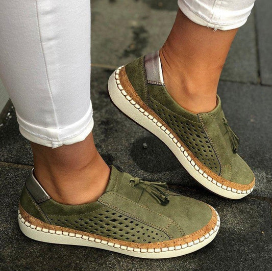 Åndbare Slip-On Sko til Damer med Orthopædisk Støtte og Komfort 0