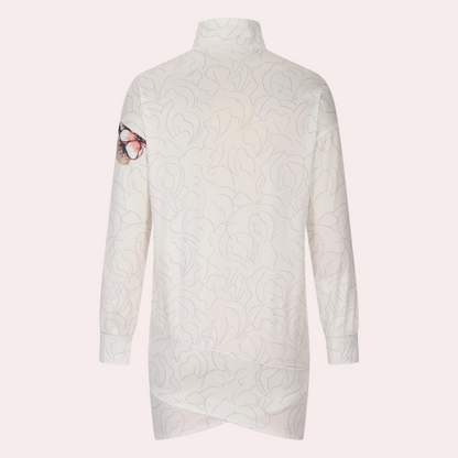 Elegant Langærmet Kjole Til Kvinder I Åndbart Stof Til Sommer Og Formelle Begivenheder-5