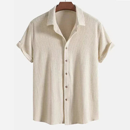 Corduroy Sæt til Børn med Klassisk Skjorte og Matchende Shorts i Blødt Materiale til Leg og Familiearrangementer 2