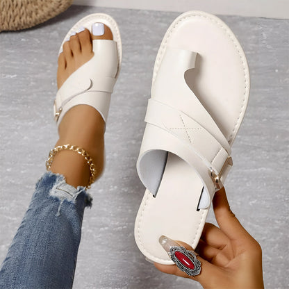 Ergonomiske Sandaler til Damer med Justerbare Remme og Anti-Hallux-Valgus Støtte 8