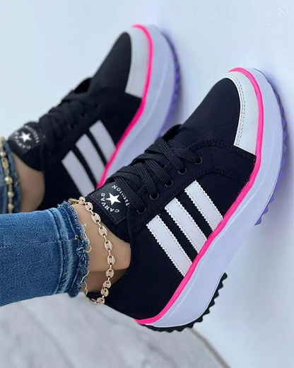 Farverige Sneakers til Damer med Ergonomisk Design og Rutschfaste Sål 4
