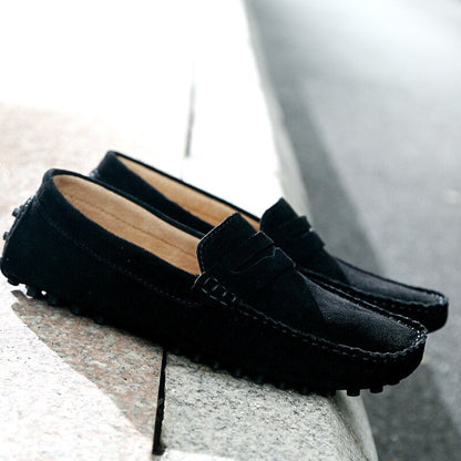 Herreslipper i Wildleder med Komfortabelt Design til Daglig Brug og Stilfuld Pasform 3
