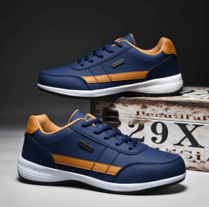Herresneakers med Anti-Skrid Ydersål og Åndbar Indersål til Aktiv Livsstil - Komfortable Sorte Herre Sneakers 5