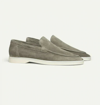 Klassiske Mokassiner i Wildleder til Mænd med Slip-On Design og Komfort 3