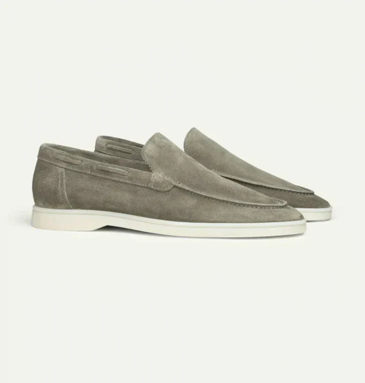 Klassiske Mokassiner i Wildleder til Mænd med Slip-On Design og Komfort 8