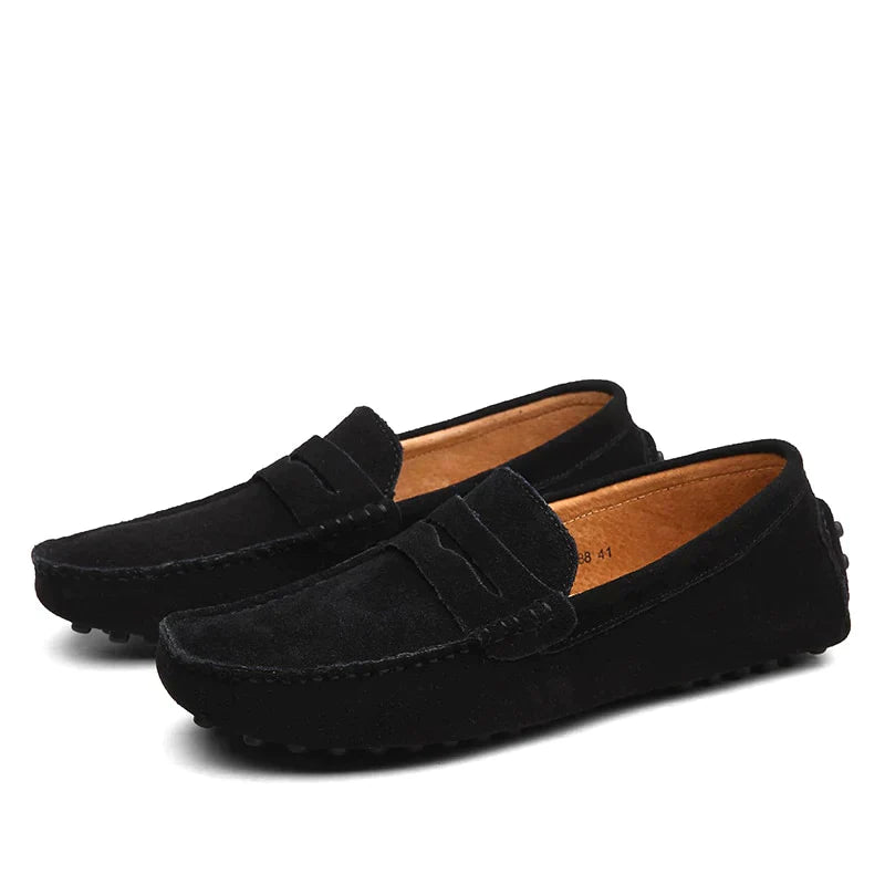 Klassiske Mokkasiner Herre i Kvalitetslæder med Slip-On Design til Kontor og Fritid 5