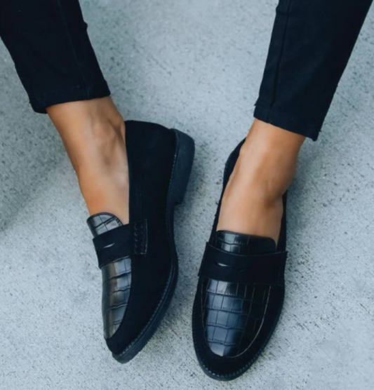 Komfortable Damenslipper med Polstrede Indersåler og Slip-On Design til Forår og Sommer 0