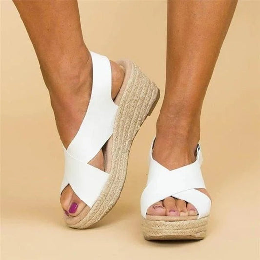 Komfortable Espadrille Sandaler med Justerbare Stropper til Sommerbrug 0