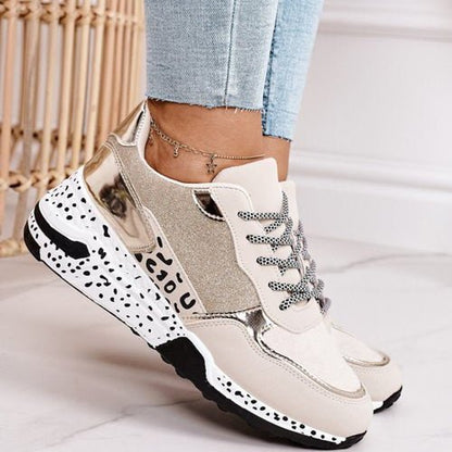 Komfortable Sneakers med Støttende Gummisål til Lindring af Fodproblemer 3