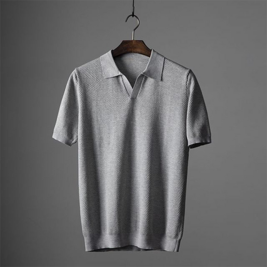 Lækkert Herre Polo-Shirt i Blød Bomuld, Kortærmet til Hverdag og Fritid 0