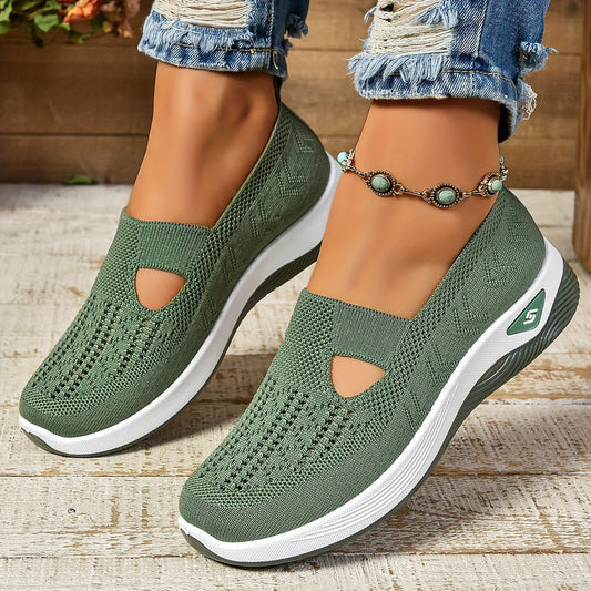 Lettere Slip-On Sko til Damer med Rutschfaste Sål og Åndbart Materiale 0