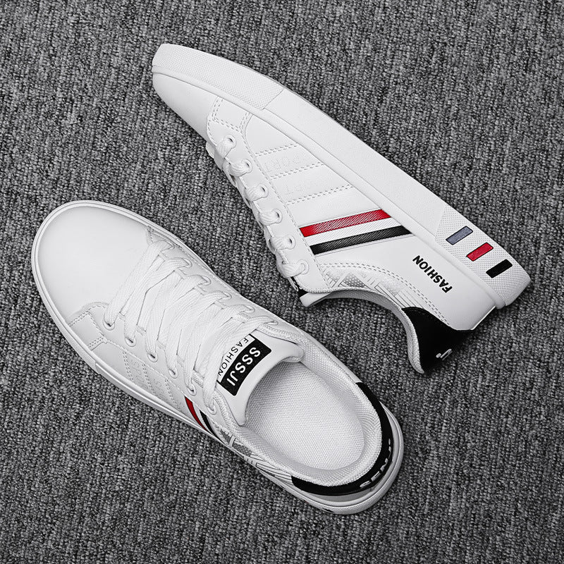 Moderne Herresneakers i Letvægtsdesign med Flad Sål til Komfortabel Daglig Brug 2