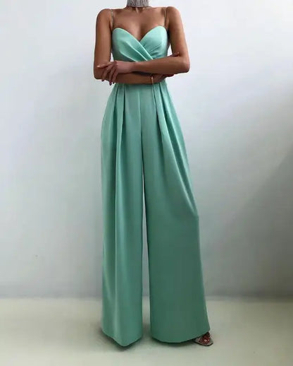 Variant image for Flatterende dame jumpsuit – skræddersyet silhuet, høj kvalitet, til festlige lejligheder-13