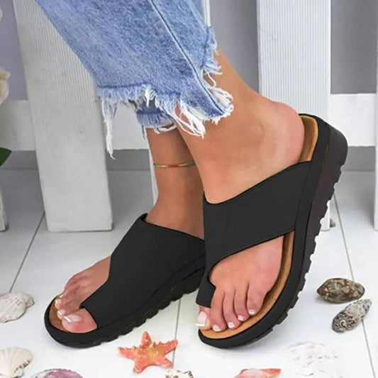 Orthopædisk Sandaler til Kvinder med Hallux Valgus, Komfortabel Indersål og Stilfuldt Design 0
