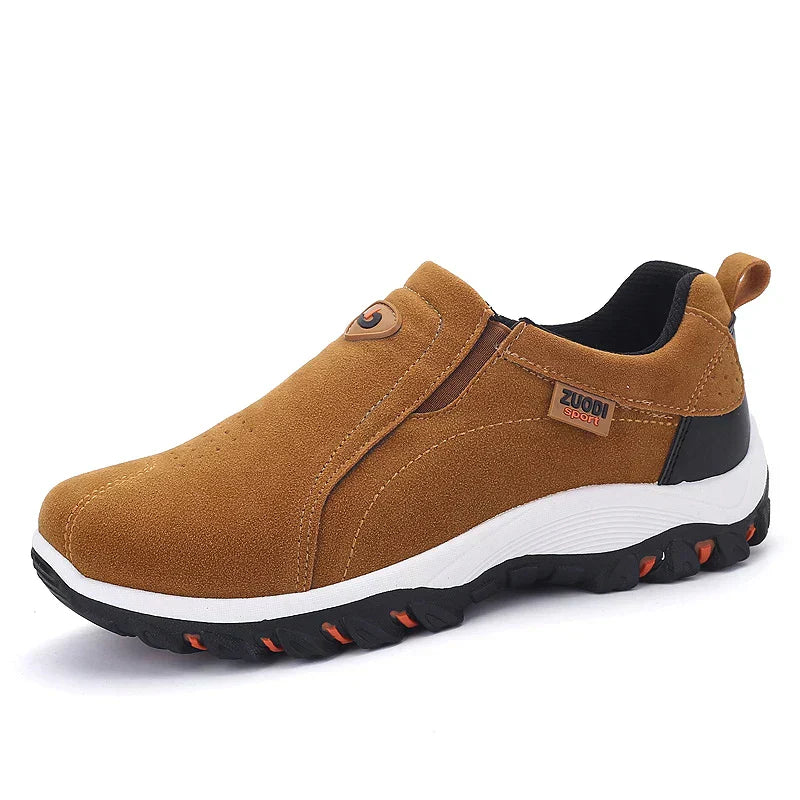 Orthopædisk Slip-On Sko til Mænd med Memory Foam og Rutschfrit Gummisål 1