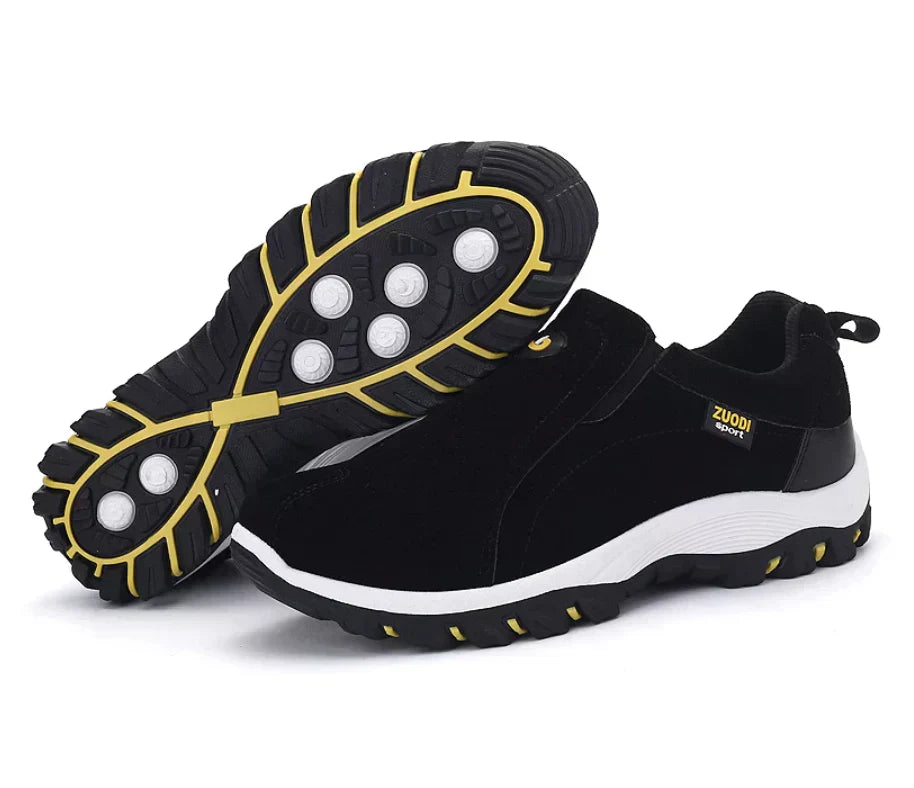 Orthopædisk Slip-On Sko til Mænd med Memory Foam og Rutschfrit Gummisål 3