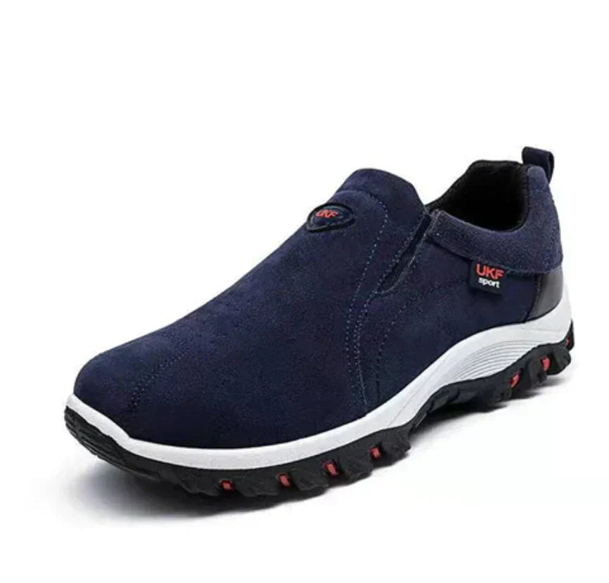 Orthopædisk Slip-On Sko til Mænd med Memory Foam og Rutschfrit Gummisål 8
