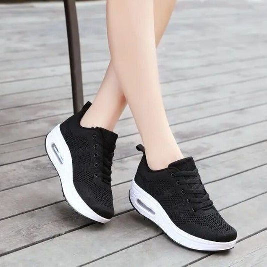 Orthopædiske Sneakers til Damer med Bueunderstøttelse og Åndbart Design 0