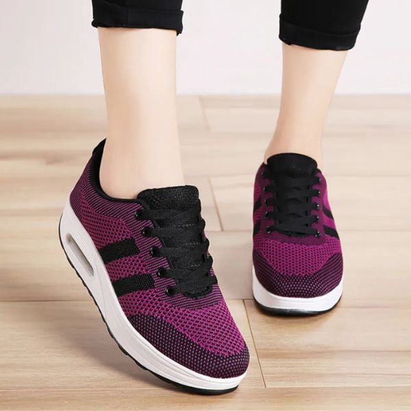 Orthopædiske Sneakers til Damer med Bueunderstøttelse og Åndbart Design 2
