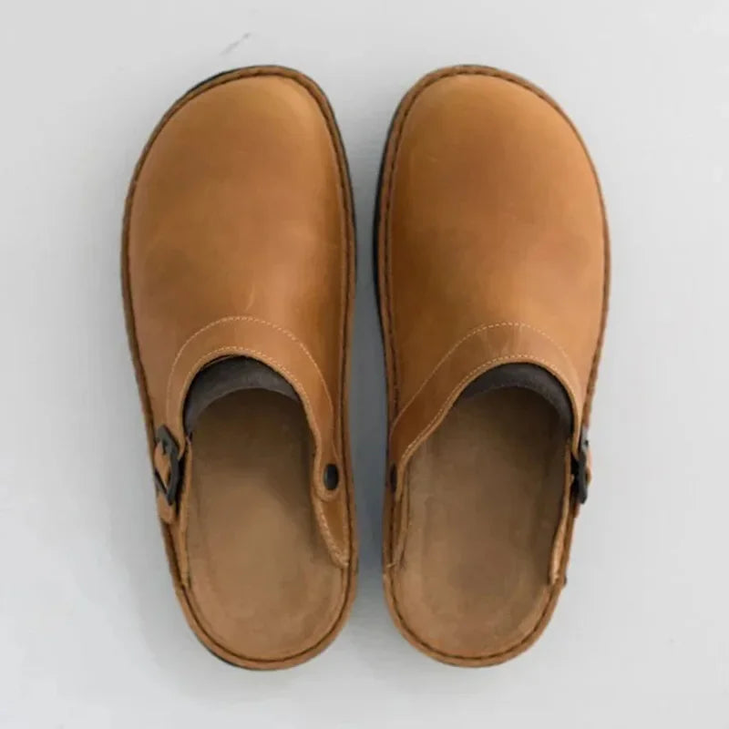 Rutschfaste Vandresandaler til Mænd med Slip-On Design og Blødt, Åndbart Materiale 2