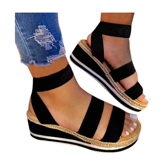 Sandaler til kvinder med komfortabelt gurtkreuz og åndbart design til sommeraktiviteter 0