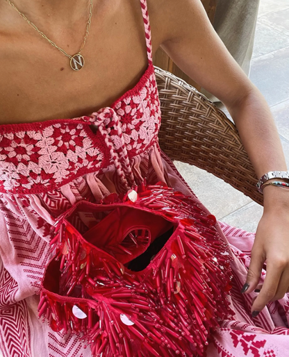 Elegant A-Linje Maxi Kjole Til Kvinder Med Romantiske Detaljer - Perfekt Til Sommerbegivenheder-5