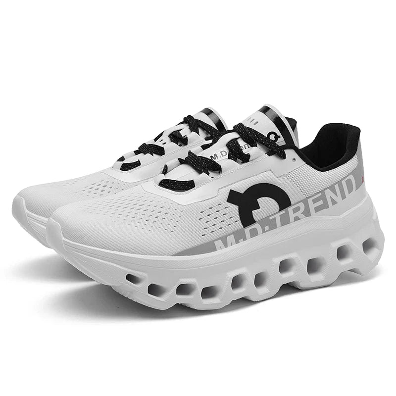 Sport Sneakers til Mænd med Komfortabel Pasform og Skridsikker Ydersål til Fitness og Jogging 11