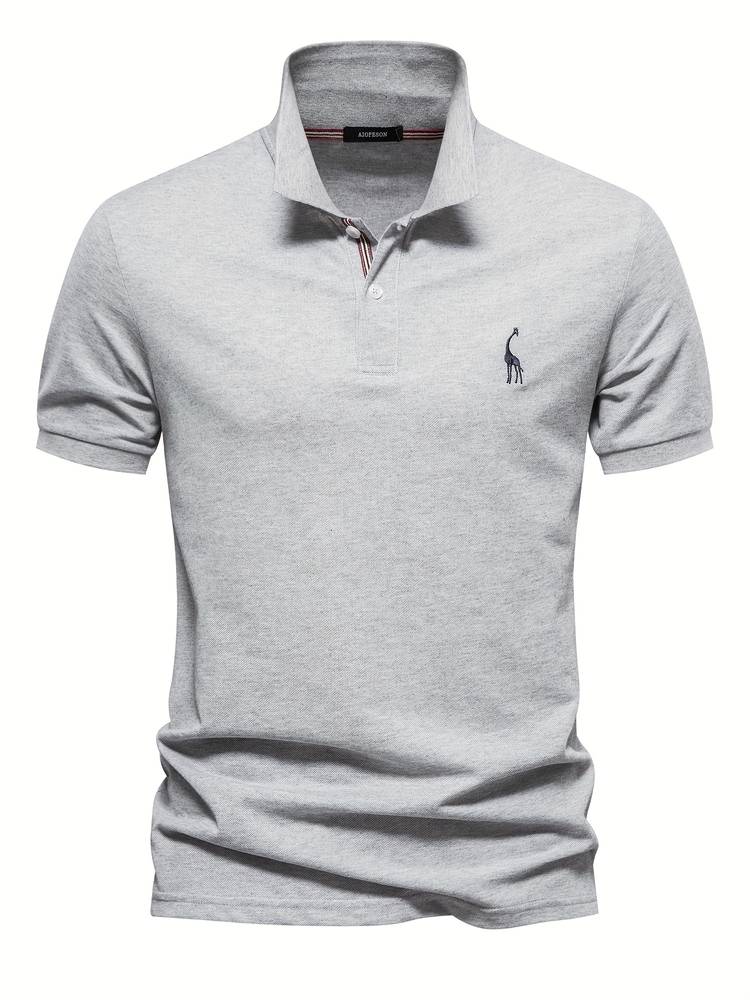 Stilfuld Polo Shirt til Mænd i Åndbart Stof med Moderne Pasform og Blødt Materiale 12