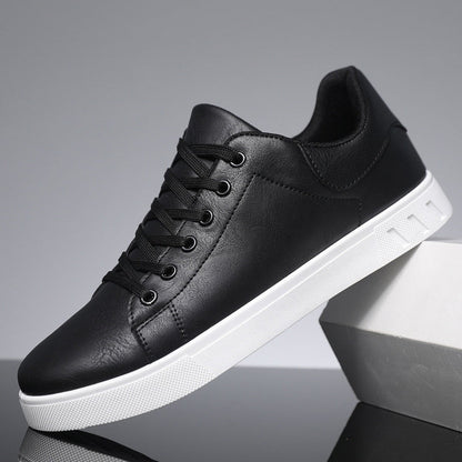 Stilfulde Læder Sneakers til Mænd med Komfortabel Pasform og Holdbarhed til Daglig Brug 3