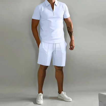 Tøjsæt til Kvinder med Polo-Shirt og Bukser med Vertikale Striber til Sport og Fritid 2