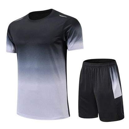 Træningssæt Dame med T-Shirt og Shorts i Letvægtsmateriale til Sport og Fritid 10