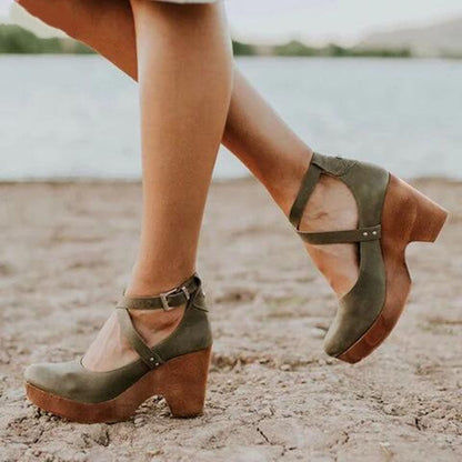 Wedge Sandaler til Kvinder med Anti-Rutsch Design og Komfortabel Såle 5