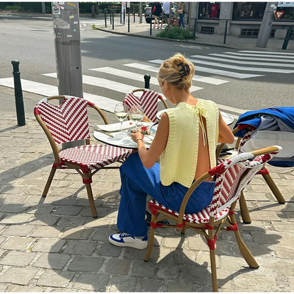 Luftig & flatterende kvinders strikketop – boxy design, blødt stof, til sommerbegivenheder 4