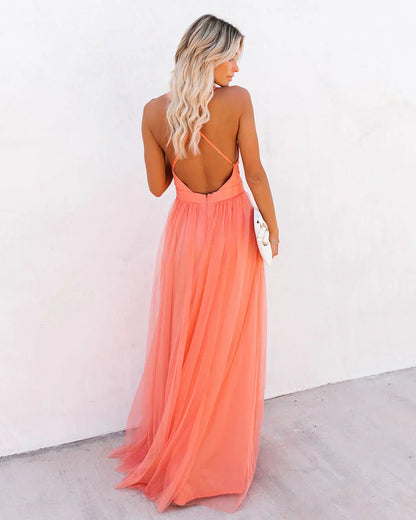 Elegant Sommerkjole Med Justerbare Stropper Til Kvinder-4